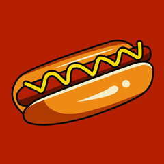 A hot dog is a food consisting of a grilled or steamed sausage served in the slit of a partially sliced bun