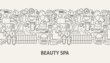 Beauty Spa Banner Concept