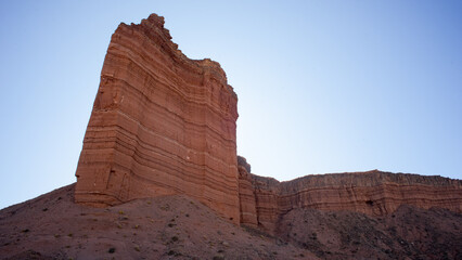 Rock pillars in cathedral valley, Capitol Reef National Park, Utah, on Nov. 10, 2019