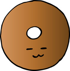 Sweets Valentines day,  Cute tea time. Hand draw