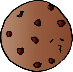 Sweets Valentines day,  Cute tea time. Hand draw