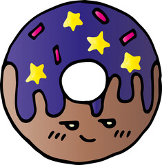 Sweets Valentines day,  Cute tea time. Hand draw