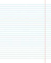 Grid paper. Abstract striped background with color horizontal lines. Geometric pattern for school, wallpaper, textures, notebook. Lined paper blank isolated on transparent background