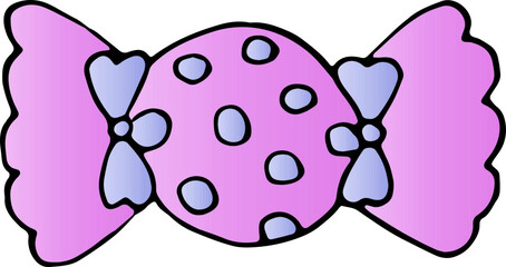 Sweets valentines day. Candy and more. Hand draw