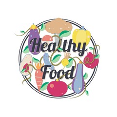 Vector vegetables in a paper cut style. 