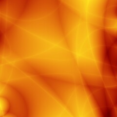Autumn orange energy abstract card design