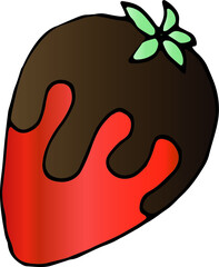 Sweets valentines day. Candy and more. Hand draw