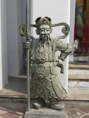 Fototapeta na wymiar Bangkok, Großer Palast, Wächterfiguren.