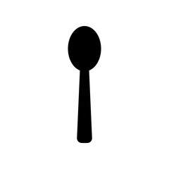 Spoon Design Icon Vector Template Illustration