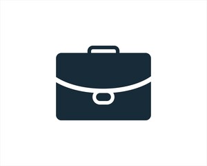 Suitcase Bag Icon Vector Logo Template Illustration Design