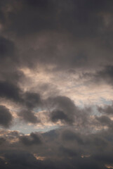 clouds at sunset