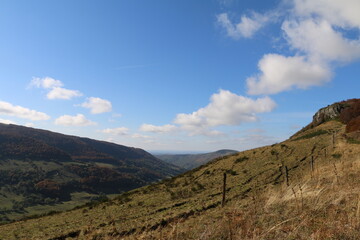 Fototapeta premium La cantal (Région de Salers)