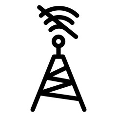 
No internet in glyph editable icon 
