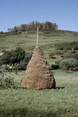 Pajar tradicional - Heno apilado a la antigua