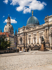 Fototapeta na wymiar Old Dresden in Germany, Europe