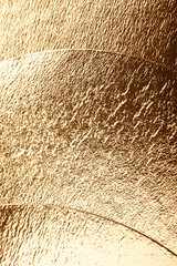 Abstract stylish geometric background. Growing diagonals, gradient. Trendy gold colors. Copy space.