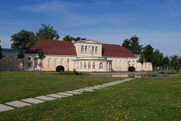 Fototapeta na wymiar Orangerie Schlossgarten Neustrelitz