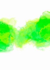 Watercolor Background - green - 1
