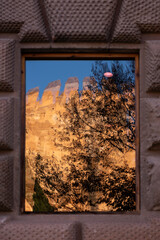 Beautiful reflections of the alhambra