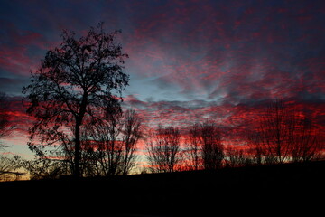 red sunset © Cristian