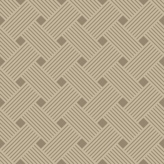 Stripes. Mosaic with geometric shapes. Seamless pattern. Design with manual hatching. Textile. Ethnic boho ornament. Vector illustration for web design or print.