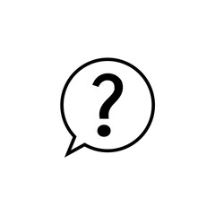 Question Mark Icon - Vector, Sign and Symbol for Design, Presentation, Website or Apps Elements.