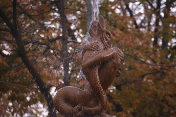 Decorative sculpture in public space
