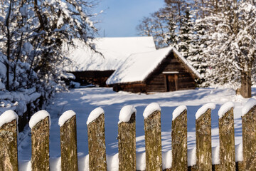Piękna zima na Podlasiu, Polska © podlaski49