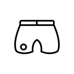 Short Icon Design Vector Template Illustration