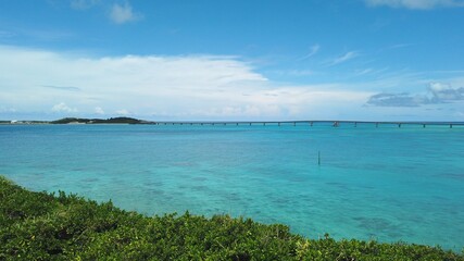 宮古島 西平安名崎展望台 池間大橋 池間島 宮古列島 南西諸島 沖縄県
