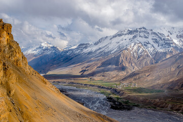 The Spiti Valley in North of India