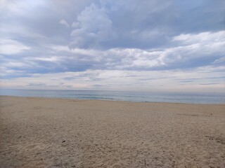 beach and sky