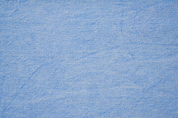 Naklejka premium Denim blue jeans fabric. Denim background texture for design. Canvas denim. Blue jeans texture for any background.