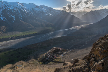 The Spiti Valley in North of India