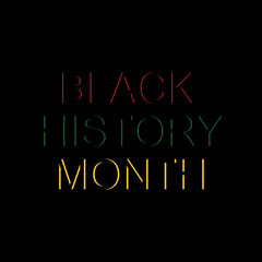 Black History Month background