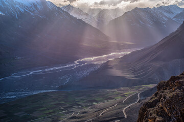 The Spiti Valley in North of India