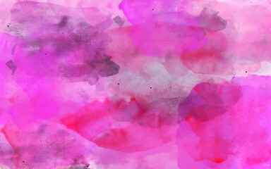 Hand painted abstract watercolor pattern background