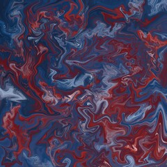 Fototapeta premium Abstract painting, contemporary art. Marble pattern. Fashionable design for decoration, website, wallpaper, and printing. Watercolor stains on water.