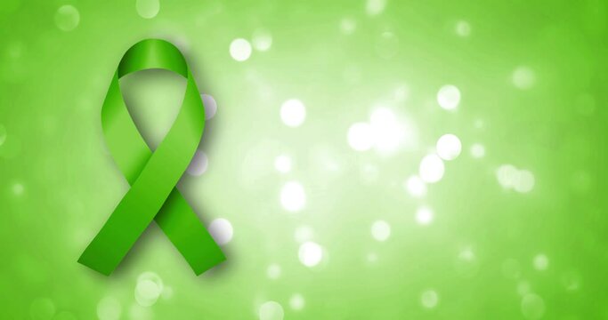 Green ribbon is used to represent bipolar disorder and over 45 other causes including global warming, text-free driving, cerebral palsy, and genocide.