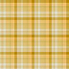 Seamless pattern in discreet yellow and light gray colors for plaid, fabric, textile, clothes, tablecloth and other things. Vector image.