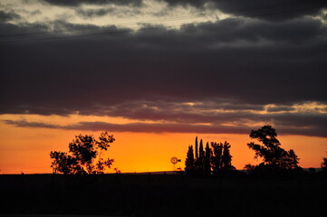 Fototapeta na wymiar Atardecer