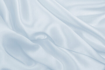 Smooth elegant grey silk or satin luxury cloth as wedding background. Luxurious background design