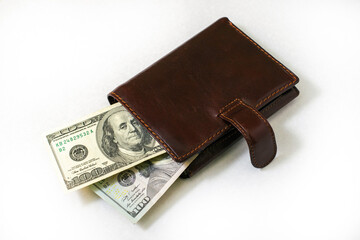 concept pharmaceutical business blisters with pills are on hundred dollar bills