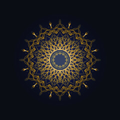 spiritual symbol round ornament