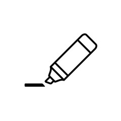 Highlighter Icon Design Vector Template