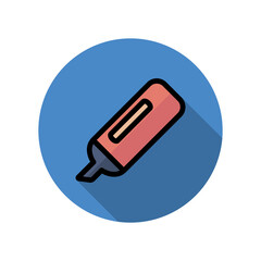 Highlighter Icon Design Vector Template