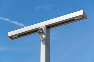 IP security camera and led Street lantern