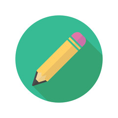 Pencil Icon Design Vector Template Illustration