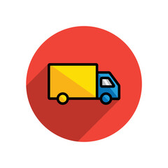 Delivery Icon Design Vector Template Illustration