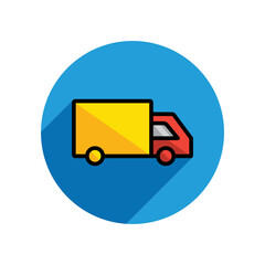 Delivery Icon Design Vector Template Illustration